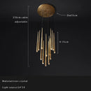 Ljojo Minimal Pendant Lights for Modern Spaces: Restaurants, Villas, Duplexes, LED Fixtures, Home Decor
