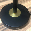 American Fabric Table Lamp Luxury Gold Black Decor for Living Room by Ljojo