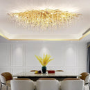 Ljojo Luxury Crystal LED Chandelier for Living Room, Hotel, and Hall