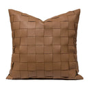 Embroidered Tufted Cushion Cover in Neutral Tones by Ljojo