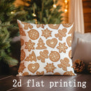 Christmas Patterned Pillow Covers for Sofa, Bedroom, Car - Ljojo Brand