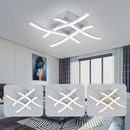 Ljojo 24W LED Modern Ceiling Chandelier for Stylish Living Room Lighting