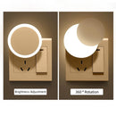 Ljojo LED Light Sensing Night Lights for Baby Bedroom and Living Room