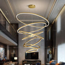 Axayya Modern Luxury Duplex Chandelier for Elevating Living Spaces