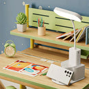Ljojo LED Desk Lamp 3 Levels Dimmable Touch Night Light USB Rechargeable Foldable Table Lamp
