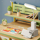 Ljojo LED Desk Lamp: Dimmable Touch Night Light, USB Rechargeable, Foldable Table Lamp