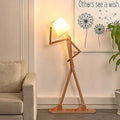 LED Humanoid Puppet Floor Light for Cartoon Bedroom Decor by Ljojo