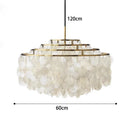 Ljojo LED Pendant Lights: Modern Chandeliers for Living Room & Dining Room