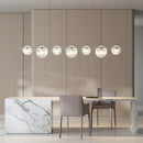 Ljojo Minimalist Long Strip Pendant Light for Full Spectrum Bar Lighting