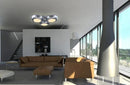 Modern Halo UFO Ceiling Light | Stylish Pendant Fixture by Ljojo for Bars Restaurants & Hotels