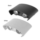 Ljojo LED Wall Sconces - Modern Indoor Outdoor Up Down Lights for Living Room & Bedroom