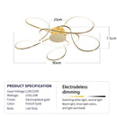 LED Ceiling Lamp Modern Nordic Design Hanging Light for Living Room Bedroom Dining Ljojo