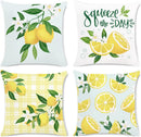 Ljojo Lemon Fruit Series Cushion Cover 45x45cm Home Decorative Pillowcase