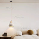 Ljojo Concrete Cement Personalized Chandelier Spot Creative Bedroom Cream Wabi-sabi Style