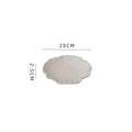 Ljojo Lotus Leaf Ceramic Dinner Plate Set - Japanese Style Tableware