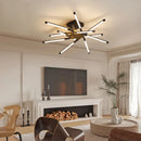 2024 Ljojo LED Ceiling Chandeliers: Modern Dimmable Lighting Fixtures for Home Interiors