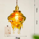 Etro Creative Melting Candle Droplets Pendant Lamp for Art Living Bedroom Decor by Ljojo