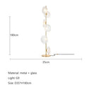 Ljojo Minimalist LED Floor Lamp for Living Room Hotel Bedroom Bedside Standing Lights