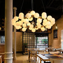 Nordic Glass Ball Chandelier for Living Room Bedroom Dining by Ljojo - Elegant Indoor Pendant Lighting