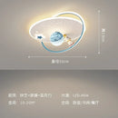 Astronaut Planet Design LED Ceiling Lamp Modern Kids Lighting Boys Girls Bedroom - Ljojo