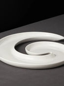 Ljojo Long Strip Ceramic Western Fruit Dish for Special Blended Cuisine