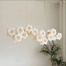 Nordic Floral Linear Metal LED Pendant Lights for Lobby Villa - High-end Chandeliers by Ljojo