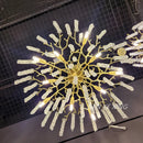 Ljojo Luxe Nano Electroplating Crystal Tassel Chandelier LED Lamp