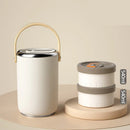 Ljojo Stainless Steel Thermal Bentos Lunch Box - Vacuum Insulated for Outdoor & Office