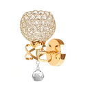 Ljojo LED Crystal Wall Lamp for Corridor Bedroom and Aisle Lighting