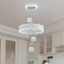 Ljojo Crystal LED Restaurant Chandelier - Modern Luxury Bar Dining Pendant