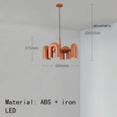Ljojo™ LED U-shaped Pendant Chandelier: Modern Nordic Ceiling Hanging Lamp