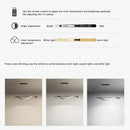 Ljojo minimalist aluminum pendant lamp for kitchen dining island LED lighting fixtures