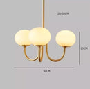 Ljojo French Retro Cream Style Chandelier Wall Sconce for Luxury Living Room Lighting