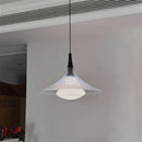 Nordic Canopy Shaped Glass LED Pendant Lights Vintage Stylish Chandelier by Ljojo