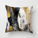 Ljojo Marble Ocean Sea Pattern Polyester Throw Pillow Cover - Home Sofa Decor