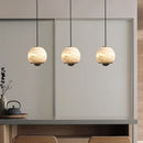 Ljojo Modern Marble Chandelier LED Pendant Light Stylish Home Decor Lighting Gleaming Dining Room Kitchen Island