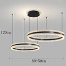 Ljojo Modern Pendant Lights Simple Design LED Chandeliers Dining Room Indoor Lighting