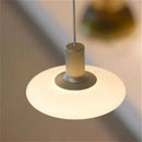 Modern Spanish Corner Glass LED Hanging Lamp Minimalist Design for Home Decoration Ljojo