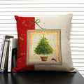 Ljojo Merry Christmas 45x45CM Cushion Cover for Home Decor