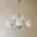 Nordic Vintage Glass Ball LED Pendant Lights Chandelier by Ljojo