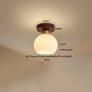 Ljojo LED Ceiling Lights: Modern Nordic Style Aluminum Glass Lamp for Indoor Living Room