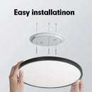 Ljojo 20" Smart LED Large Ceiling Light with APP Remote Control for Bedroom & Living Room