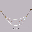 Ljojo LED Chandelier Lighting for Living Room Bedroom Dining Room