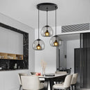 Nordic Glass Chandelier Pendant Light Modern Minimalist Hanging Lighting by Ljojo