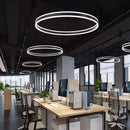 Modern Ring LED Chandelier Dimmable for Dining Table lusters Fixture by Ljojo