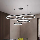 Ljojo Modern Acrylic LED Pendant Light for Living and Dining Room