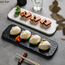 Ljojo Matte Ceramic Sushi Dessert Steak Pasta Plate Set