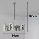 Ljojo LED Pendant Chandeliers for Modern Home Decor Staircase Lighting