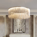 Ljojo Luxury Tassel Chandeliers: Elegant Lighting for Home, Hotel & Restaurant Decor