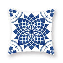Geometric Mandala Flower Print Pillowcase for Home Decor by Ljojo